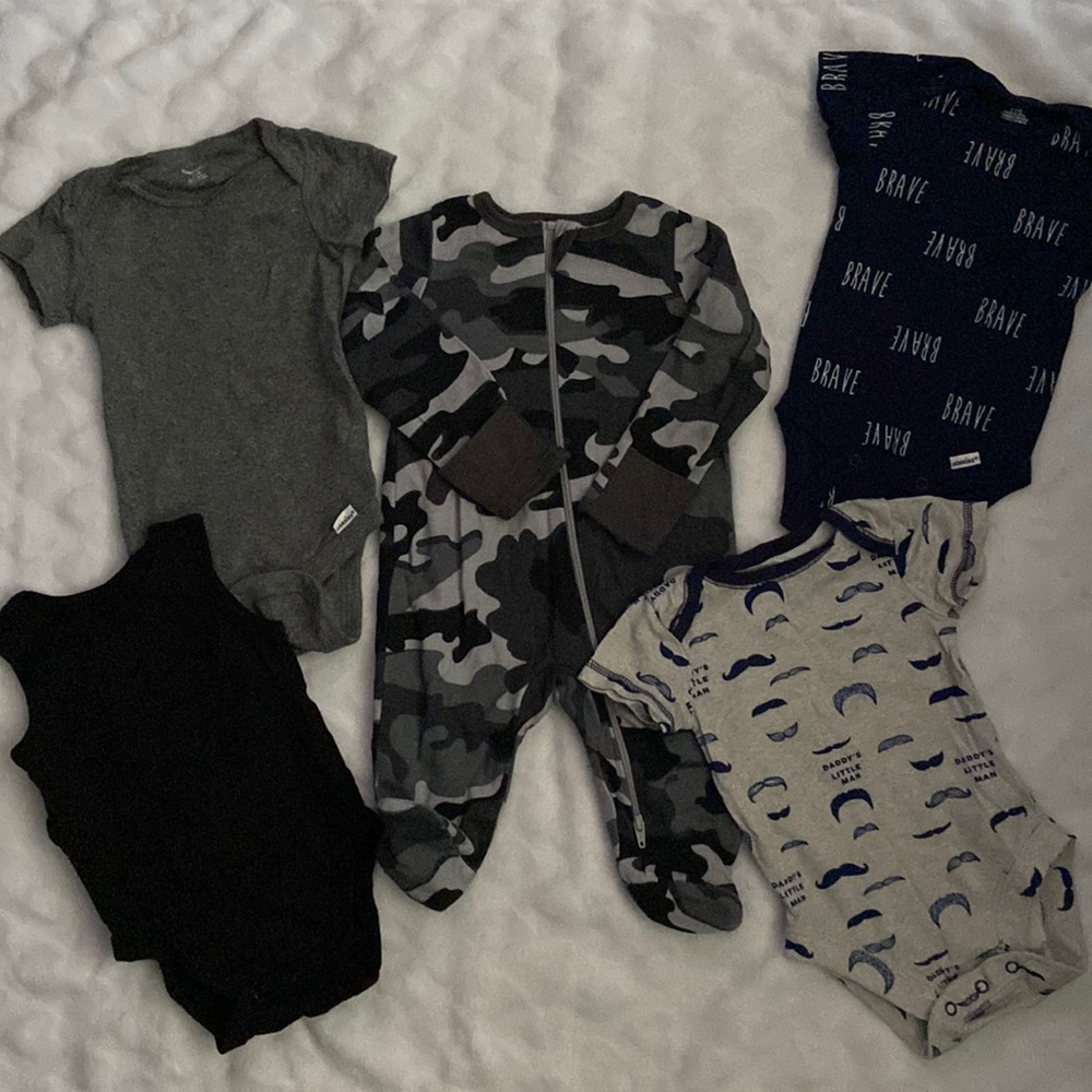 Bundle! Baby Boy Clothes (0-3 months)